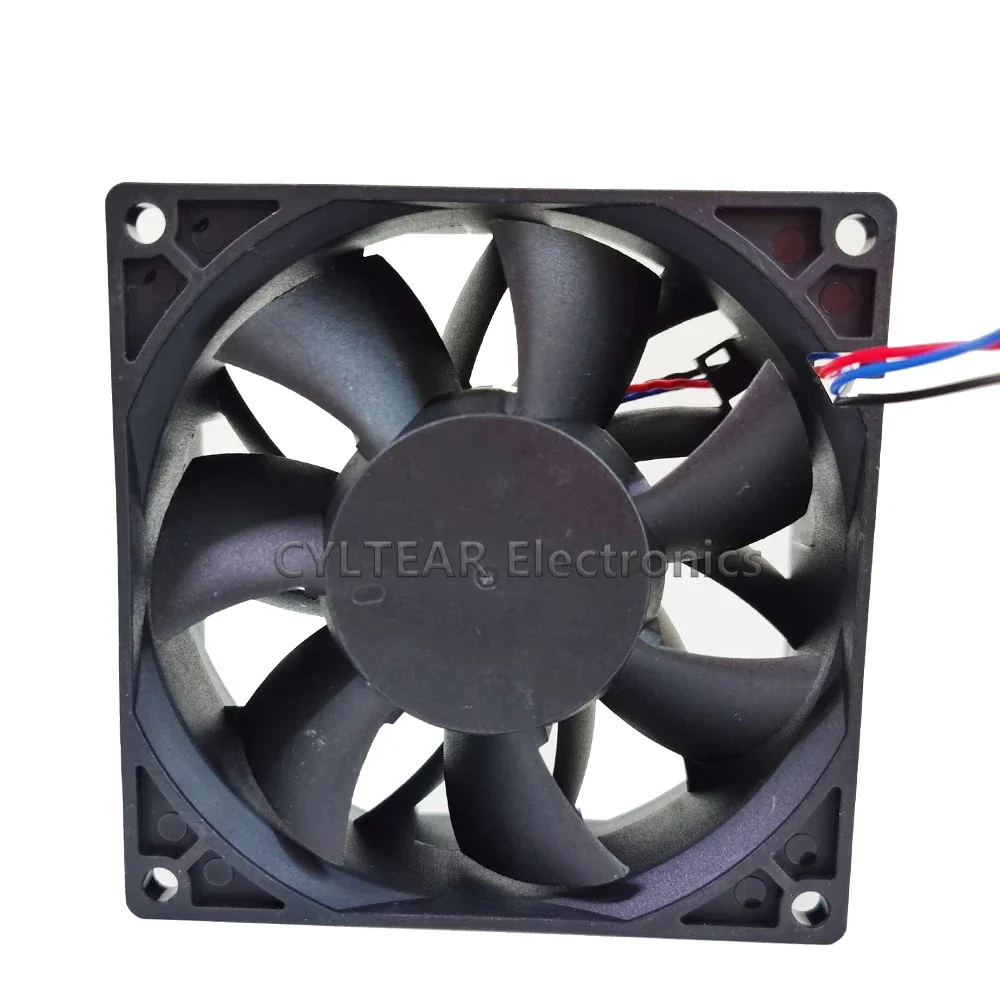 Ventilateurs de refroidissement axiaux pour serveur, Delta AFB0924SH, 90mm, 9cm, DC 24V, 0,50 A, 9238 violent, 92x92x38mm, Sicile