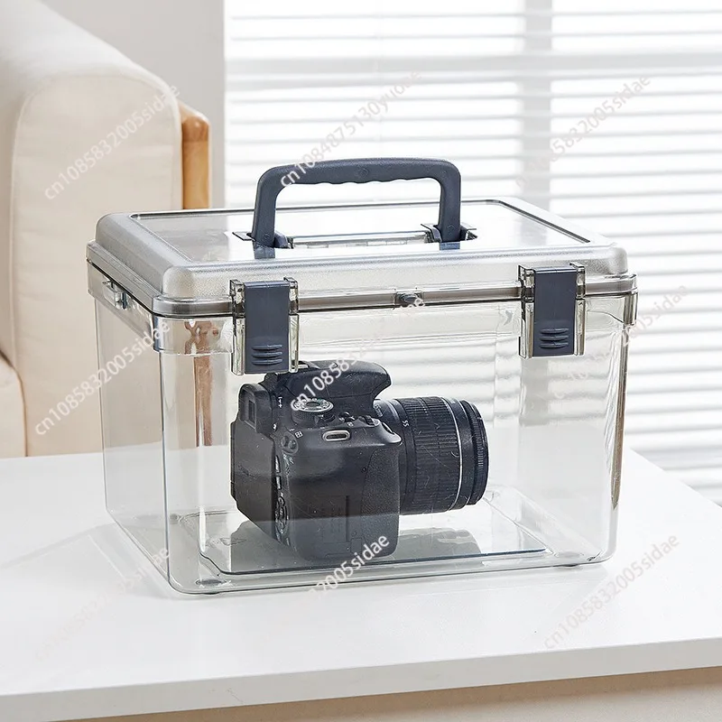 Camera Moisture-proof Box DSLR Dry Box Moistureproof Lens Storage Sealing Box for Digital Electronic Photographic Equipment