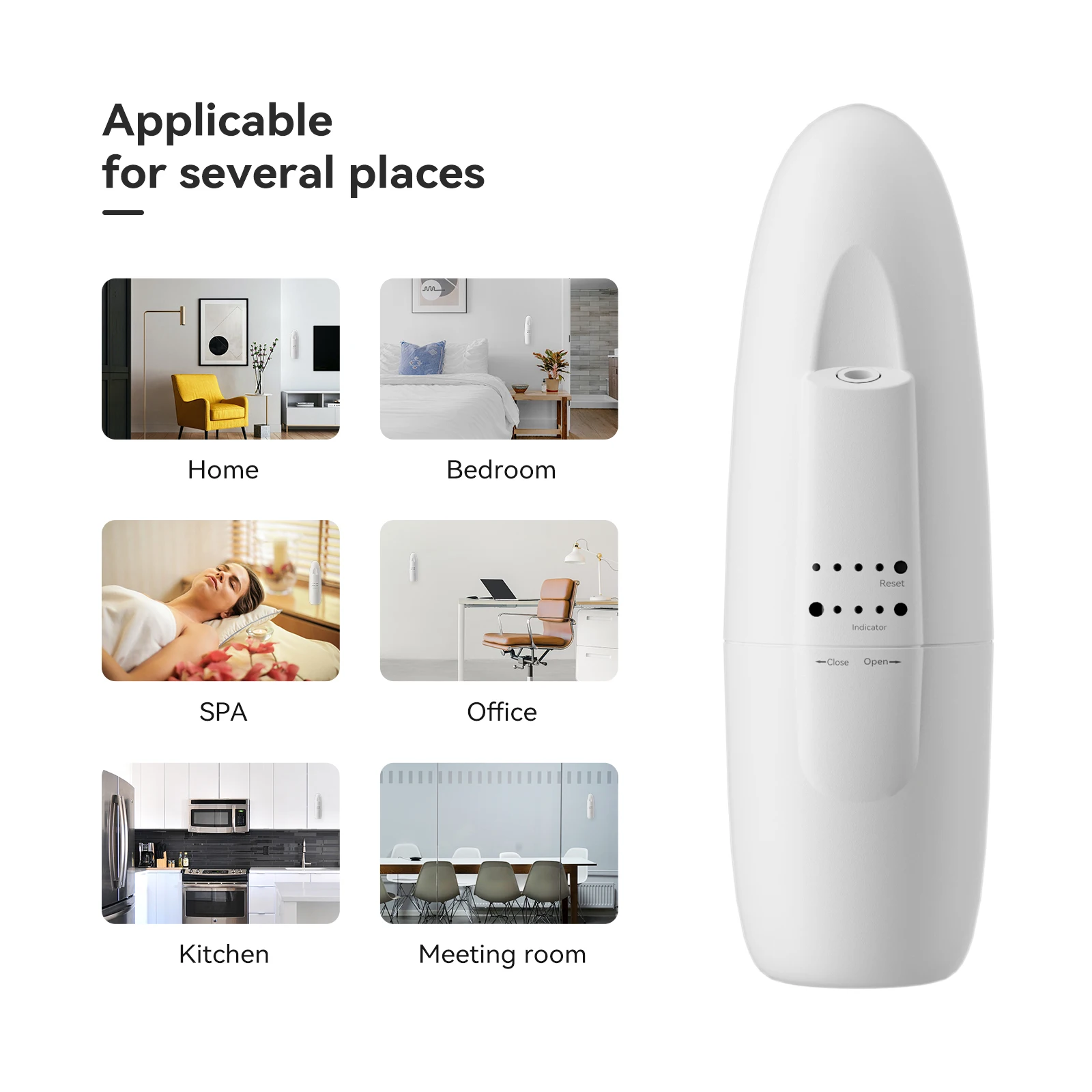 HIINST Smart Wasserlosen Ätherisches Öl Diffusor Duft Maschine Plug-in Wand Diffusor Aromatherapie Diffusor Für Home