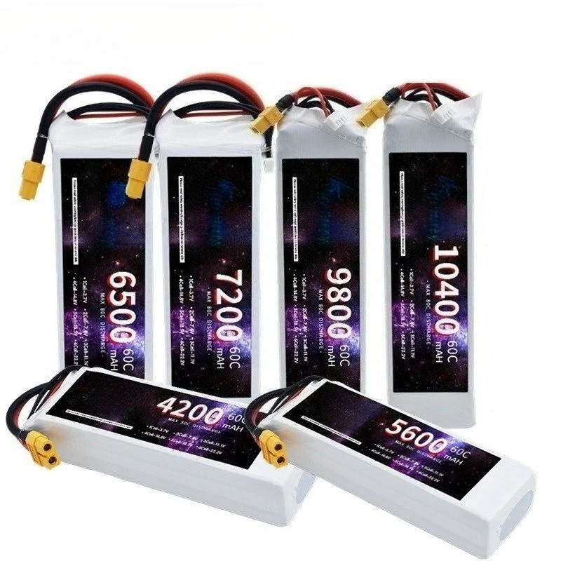 New Upgrade 2026 Version 45C/60C 3S 11.1V 1500-10400MAH Lipo Battery XT60 T for RC Car Truck Buggy Racing Boat Drone Accessories