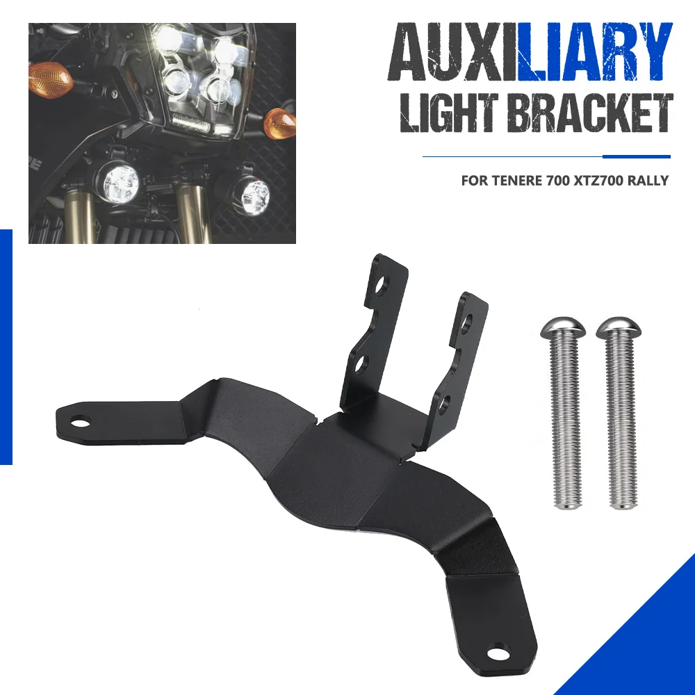 

For Yamaha Tenere 700 /XTZ700 2019-2023-2024 LED Light Bracket Auxiliary Lights Fog Lights Tenere 700 Rally Edition /World Raid