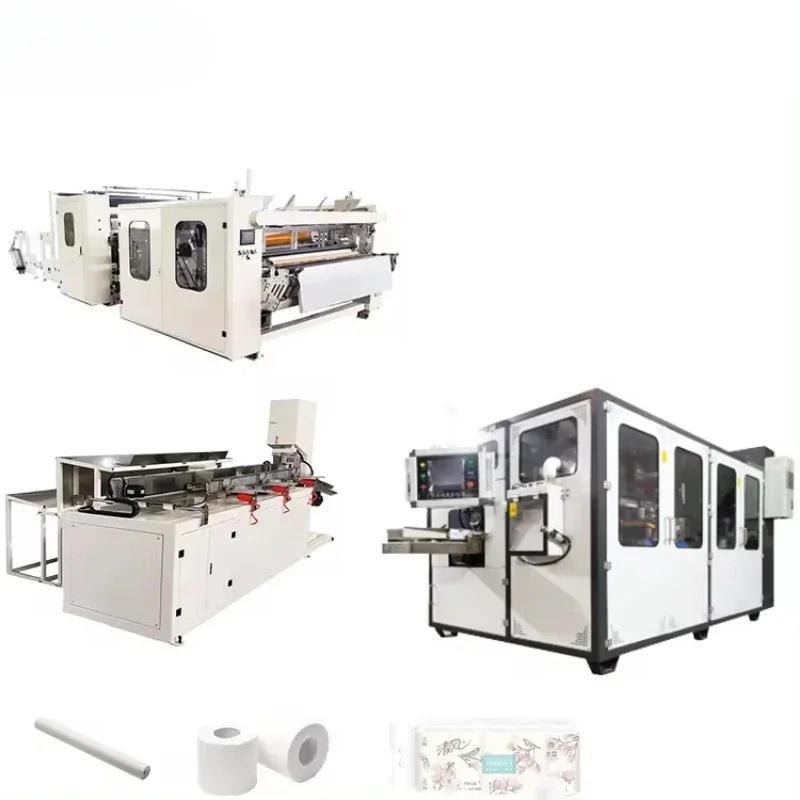 YG Lower Cost Toilet Paper Roll/Kitchen Towel Paper Rewinding Machine Paper Making Production Line