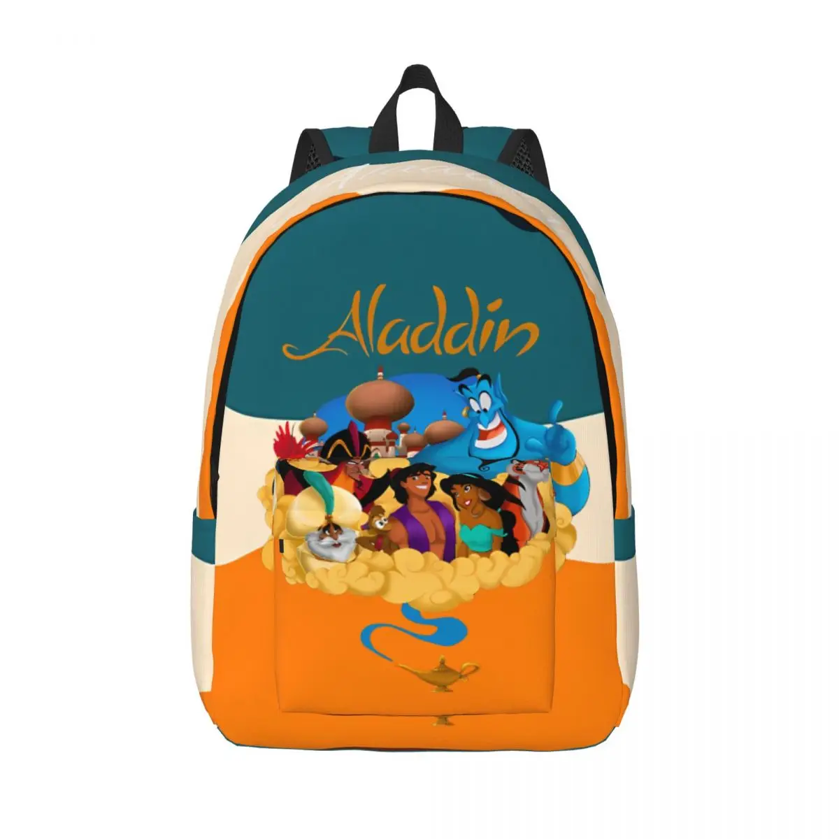 

Arabian Aladdin Daypack Aladdin For Men Kid Casual High School Birthday Gift Multi Compartment Children's Bags