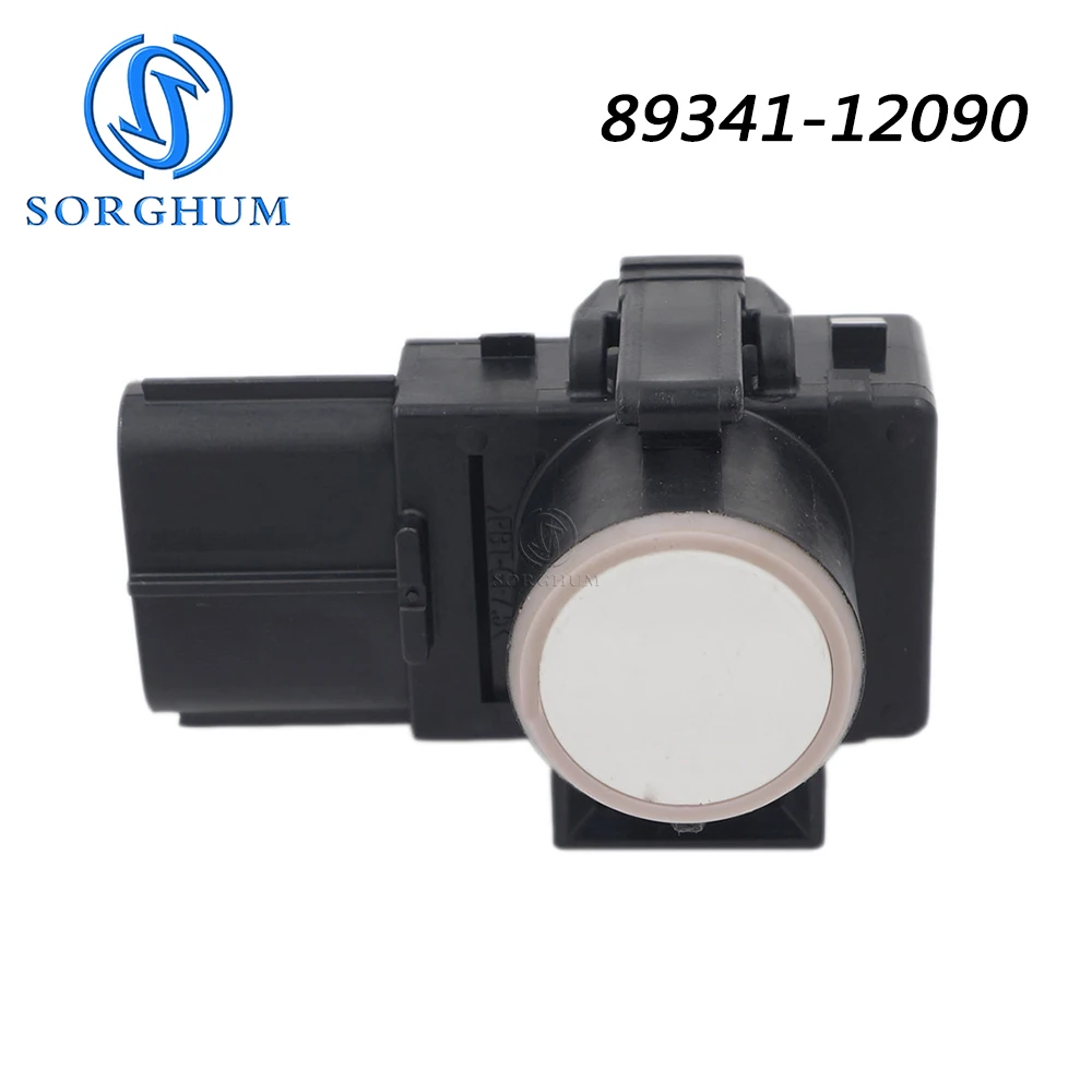 

SORGHUM 89341-12090 For Toyota Camry Land Cruiser Lexus LX570 White PDC Parking Sensor Distance Control Assistance Car Detector