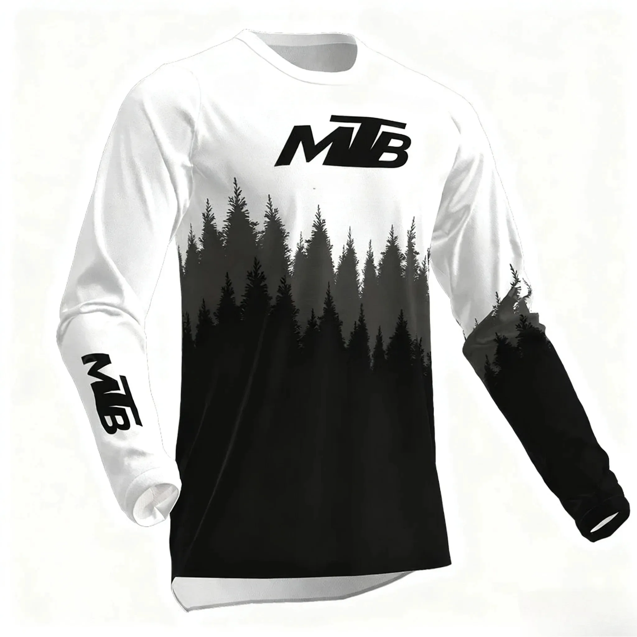 2026 Herren Langarm-T-Shirt für Mountainbike, Offroad-Motorrad, Radsport-Trikot, MTB-Bekleidung, Camping, Outdoor, Angeln, Lockeres Oberteil