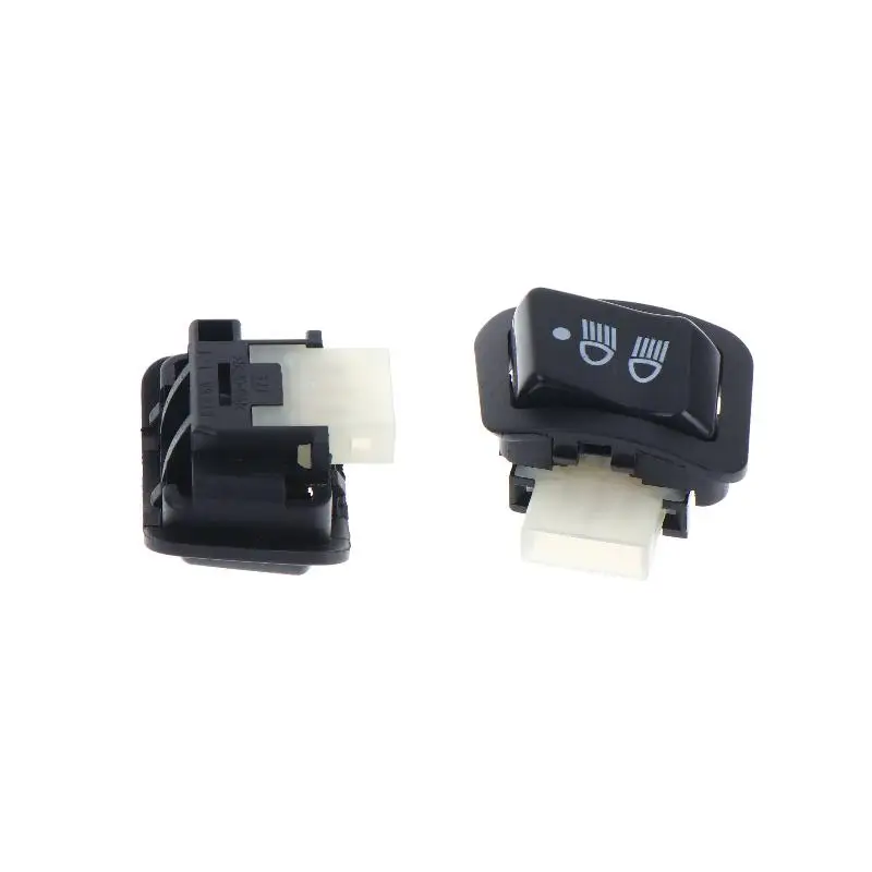 (BF06)Motorcycle Headlight Switch 3 Modes (High Beams-Low Beam-Off) For Moto Moped Scooter Using Halogen Bulbs Easy Installation
