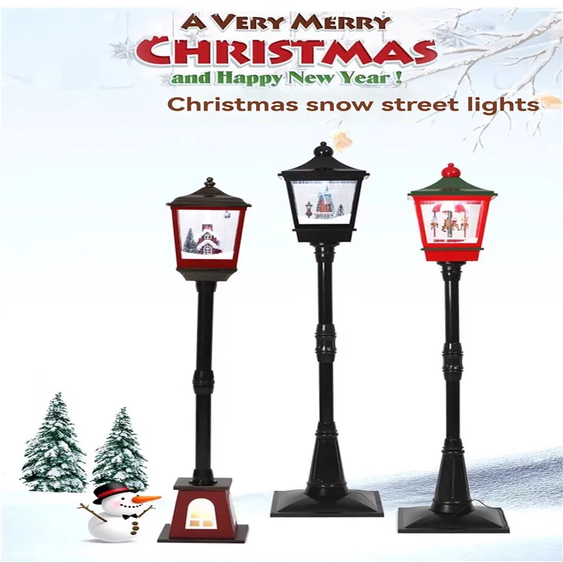 زينة عيد الميلاد لاكي سنو أضواء مسار عيد الميلاد زينة عيد الميلاد اكسسوارات أضواء الموسيقى