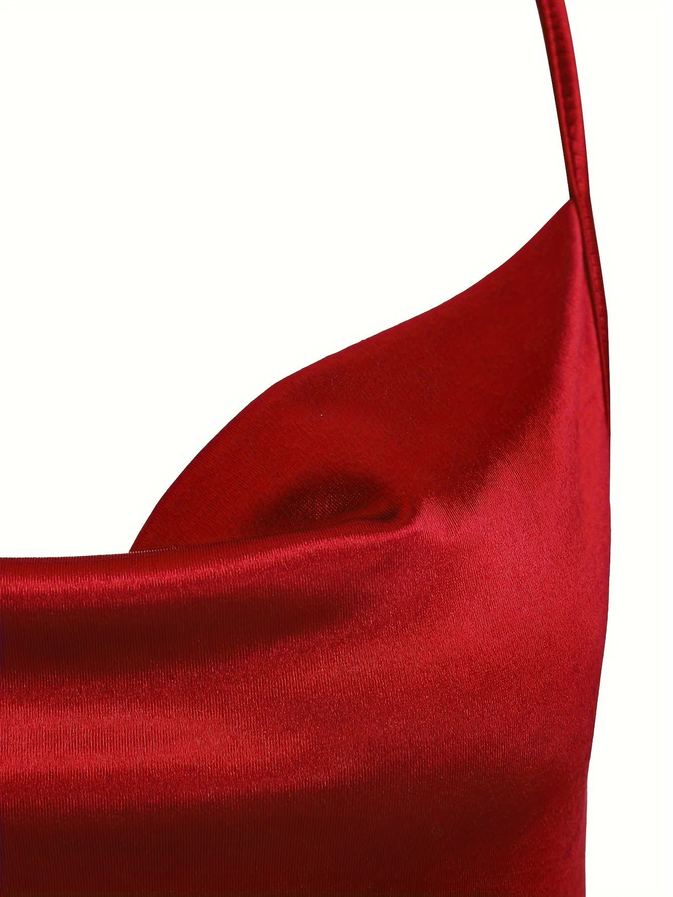 Sukienka damska satynowa na ramiączkach, model Lady va va voom, 2024