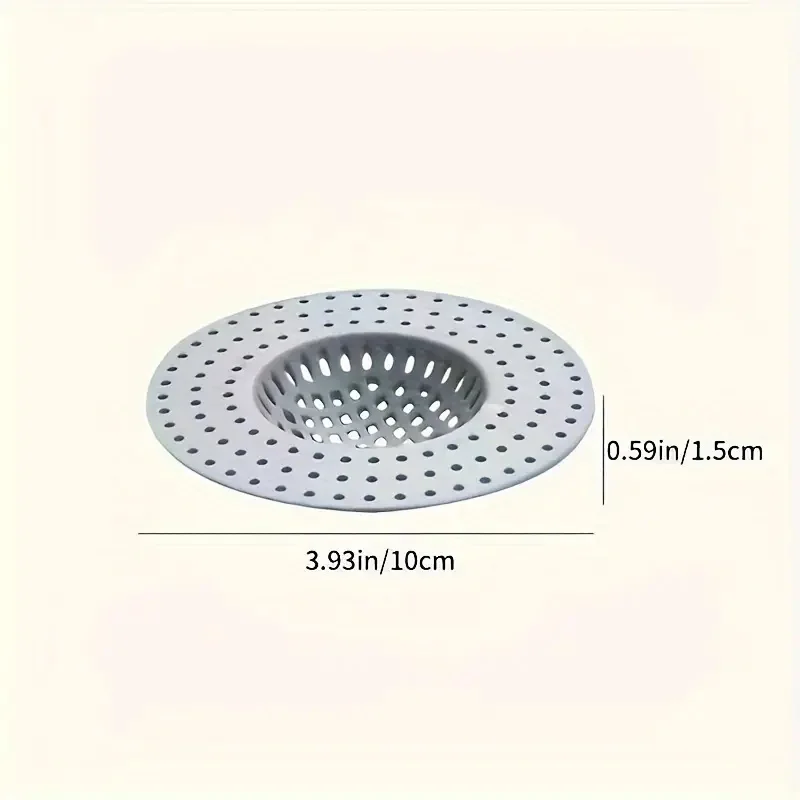 Confezione da 5 filtri per lavello da cucina, rete resistente, cattura peli e detriti alimentari per evitare zoccoli, colori assortiti