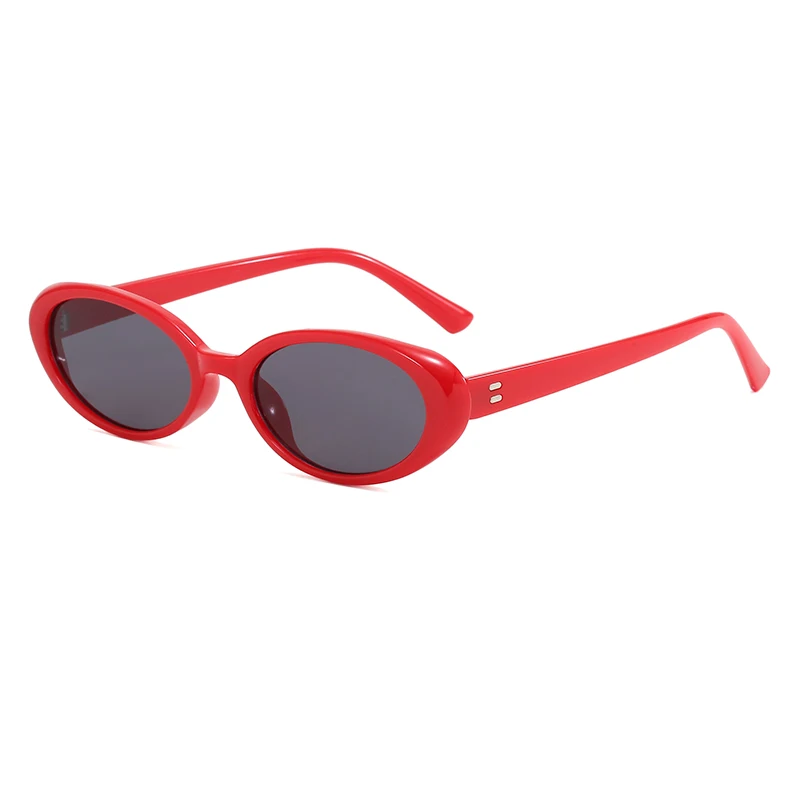 Small Oval Women's Sunglasses New Fashion Hot Sun Glasses Female Retro Colorful Shade Eyeglasses UV400 image 5