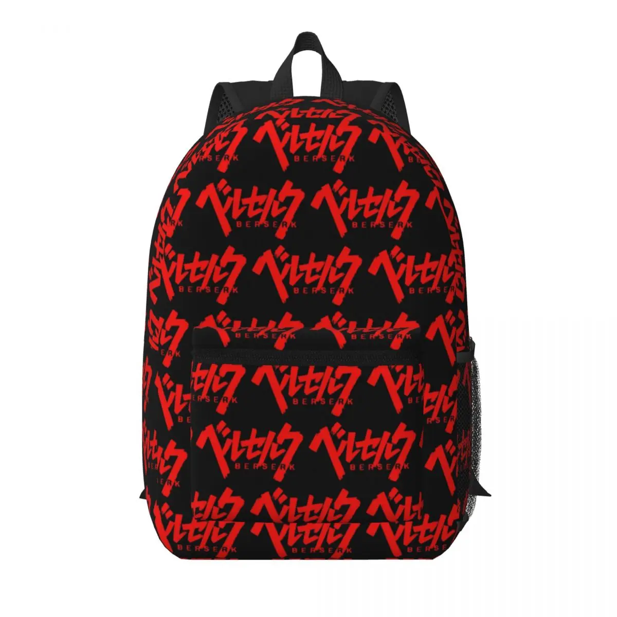 

Japanese Anime Berserk Logo Student Backpack School Bag Hiking Travel Daypack for Men Women Bookbag Shoulder Bags