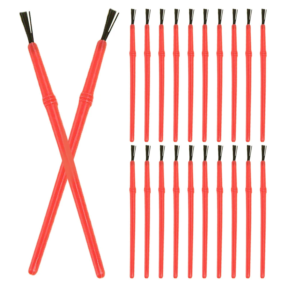 50 個 DIY のペイントブラシプラスチックアートブラシセット水彩アクリルクラフト創造的な活動スムーズなライン