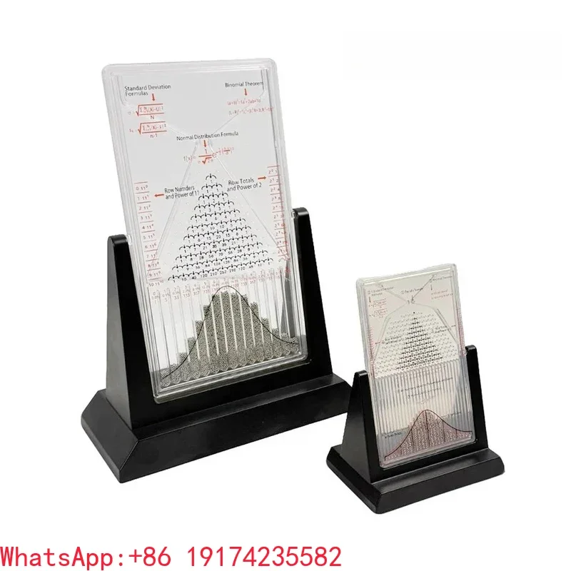Galton Board Desk Toy | Probability Demonstration Model | Kinetic Office Decor