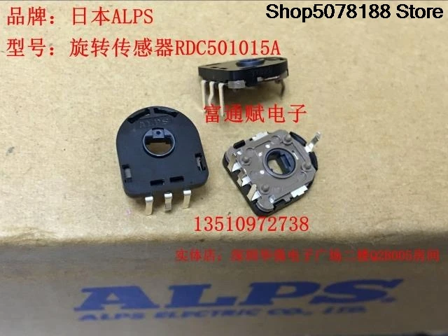 Sensor putar resistif ALPS Jepang RDC 501015 Sensor sudut otomotif