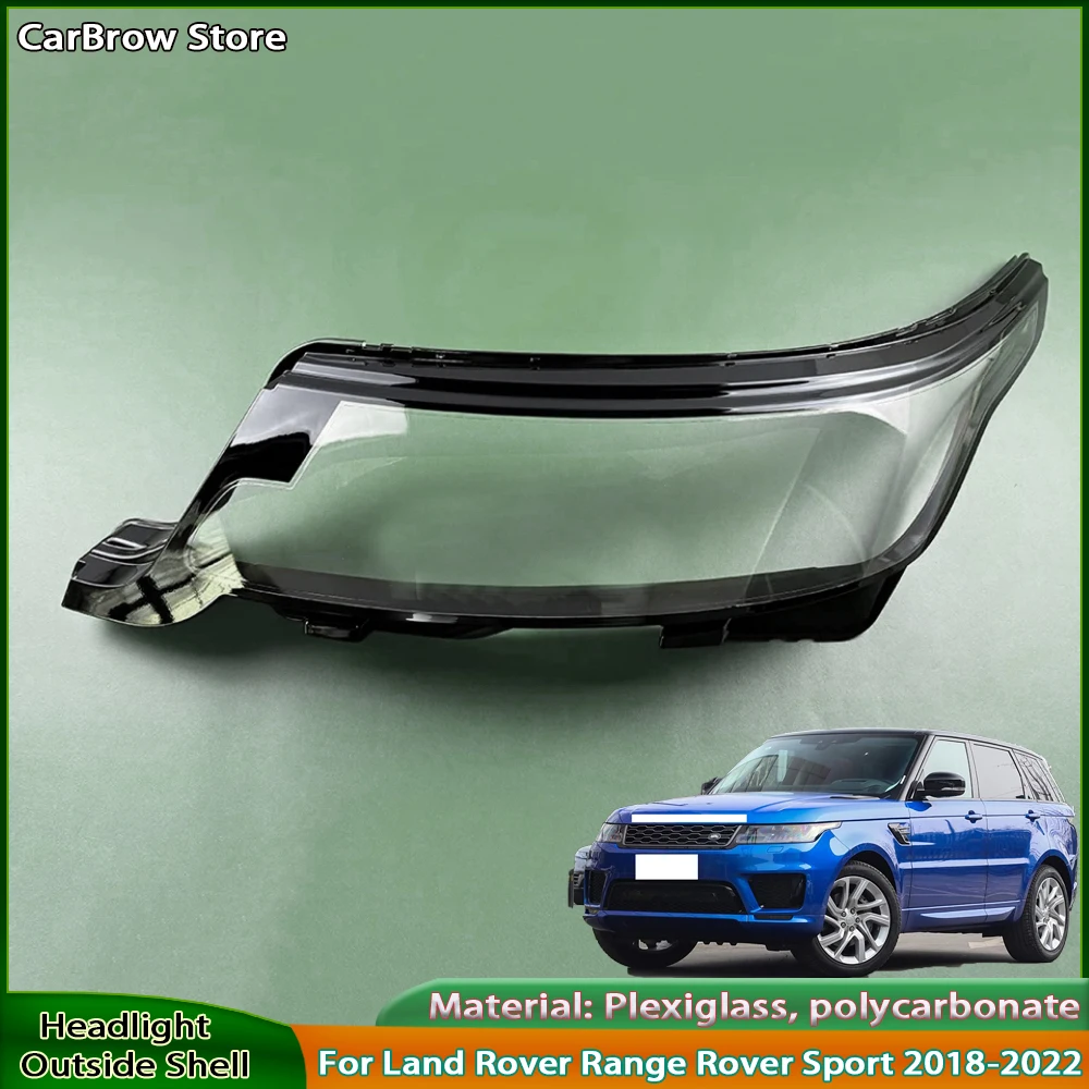 

Headlamp Cover Transparent Lampshade Lamp Shade For Land Rover Range Rover Sport 2018-2022 Headlight Shell