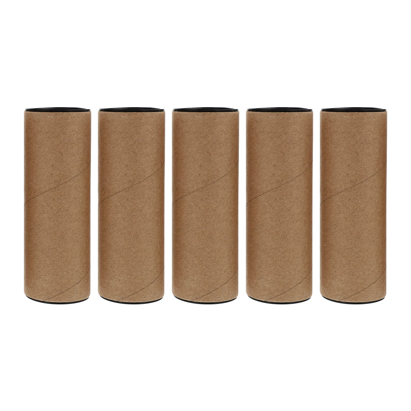 5Pcs Paper Tubes Poster Storage Artwork Transport Protection Creative Gift Wrapping Packaging Solution