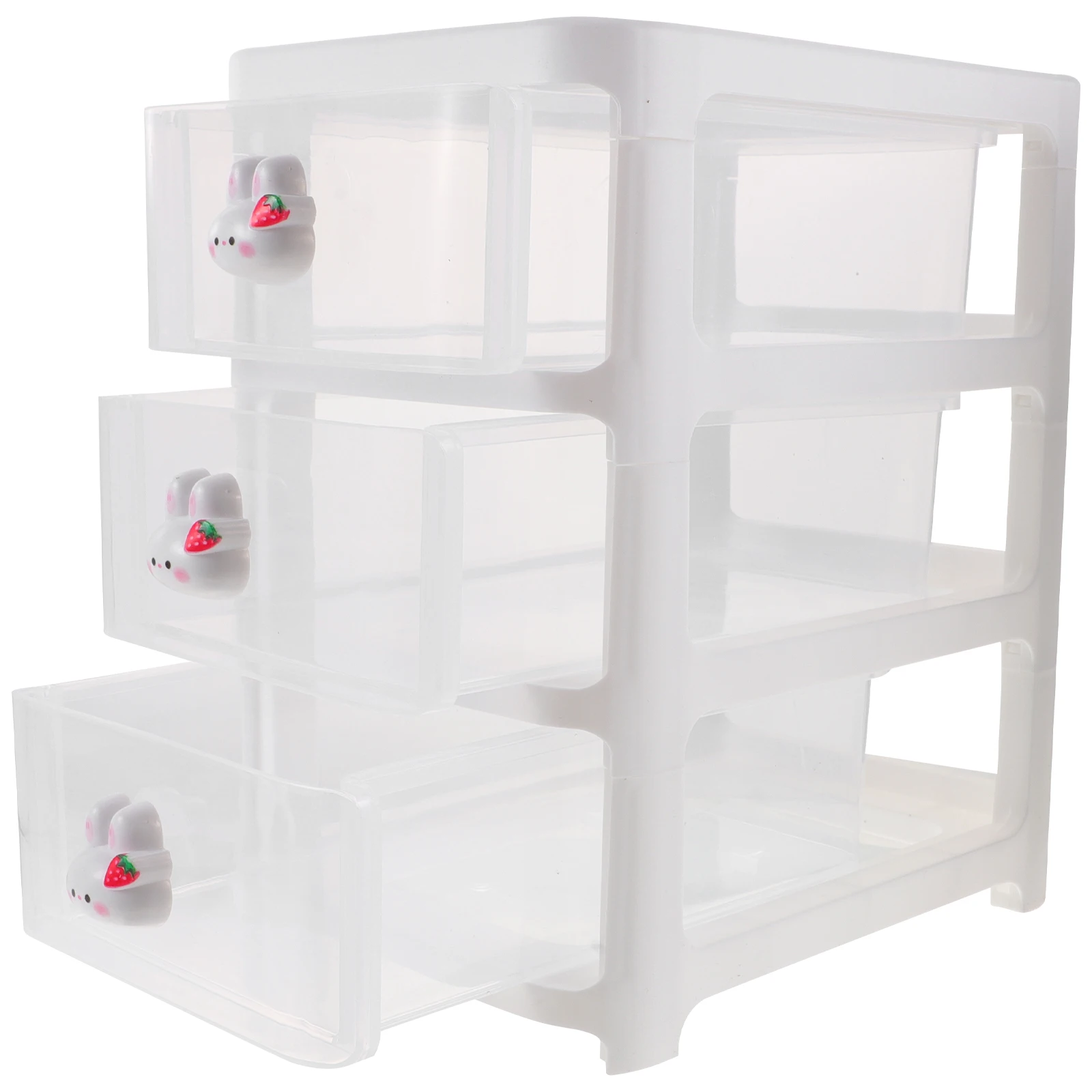 Desktop Storage Box Sundries Organizer Table Plastic Multi-layer Office Supply Stationery Layers Drawer