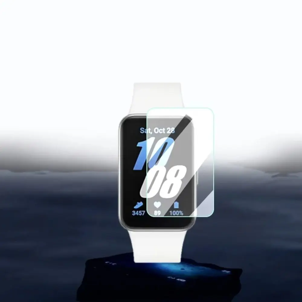 TPU macio Limpar Smartband Película Protetora, Capa Protetora de Tela para Samsung Galaxy Fit 3 Pulseira Inteligente, 2Pcs