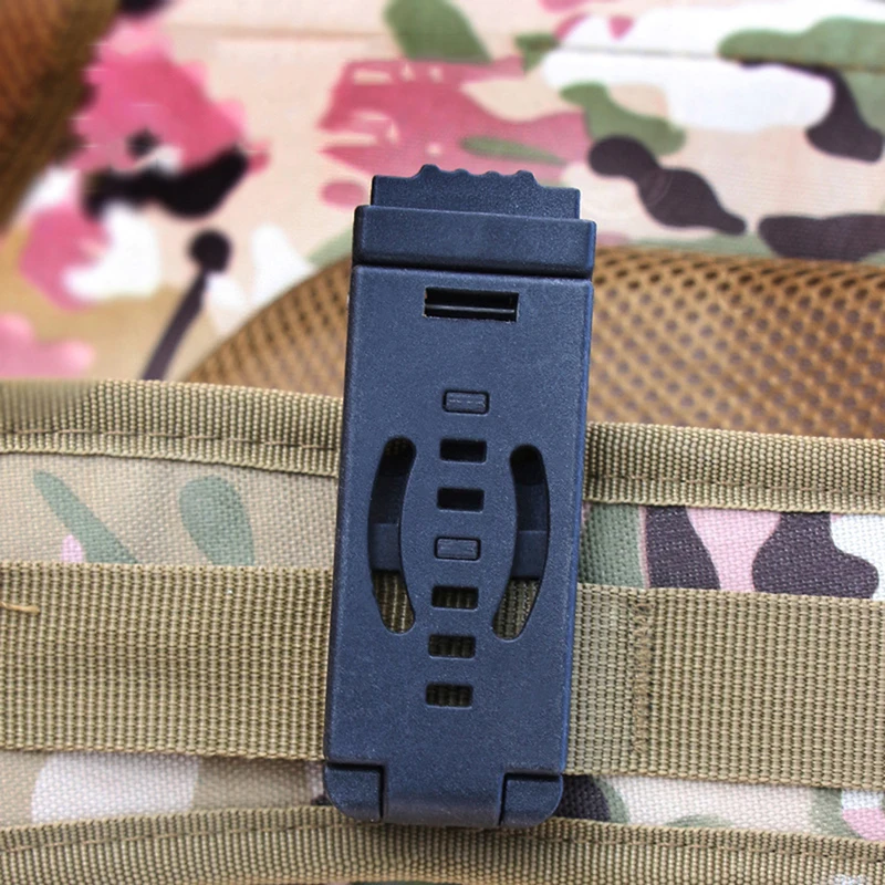 DIY Multi-function Quick-pull K Sheath Clip Tool Waist Clip Tactical Back Flashlight Clip Modification Accessories