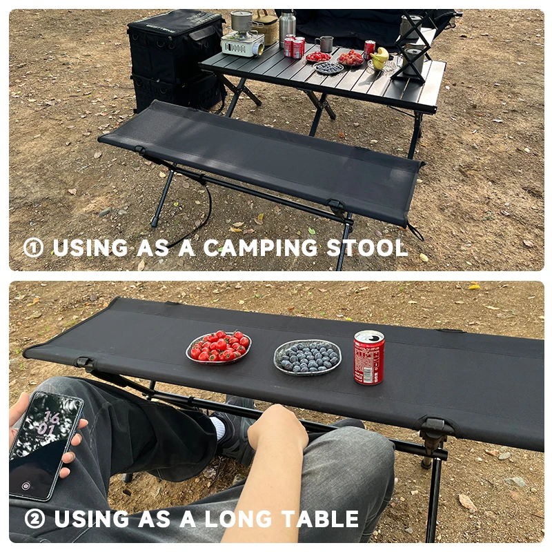 WESTTUNE Portable Camping Benc - Outdoor Furniture Bench ulasan dan harga
