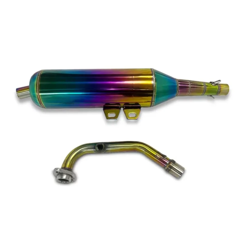 

2025 New Style High Performance Factory-Made Motorcycle Exhaust Muffler Universal Modification Colorful Polished Taiwan Hand Exh