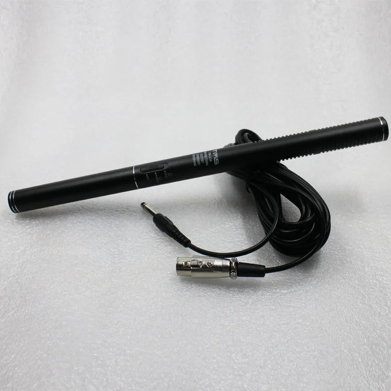 

Interview Microphone Professional Wired Condenser Mic Camera SLR Live TV Station