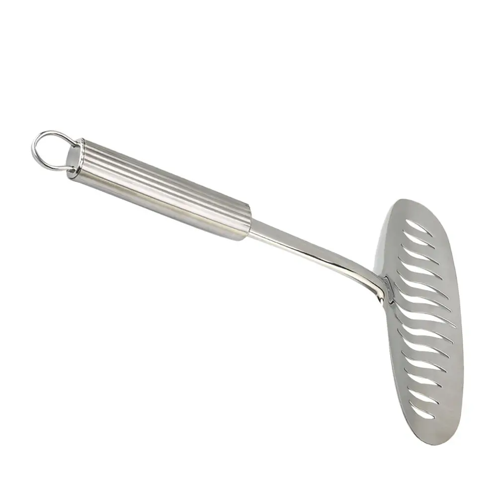 

1Pcs Wide Stainless Steel Steak Shovel Cooking Spatula Multipurpose Kitchen Tool for Bbq Home Buffet Fish
