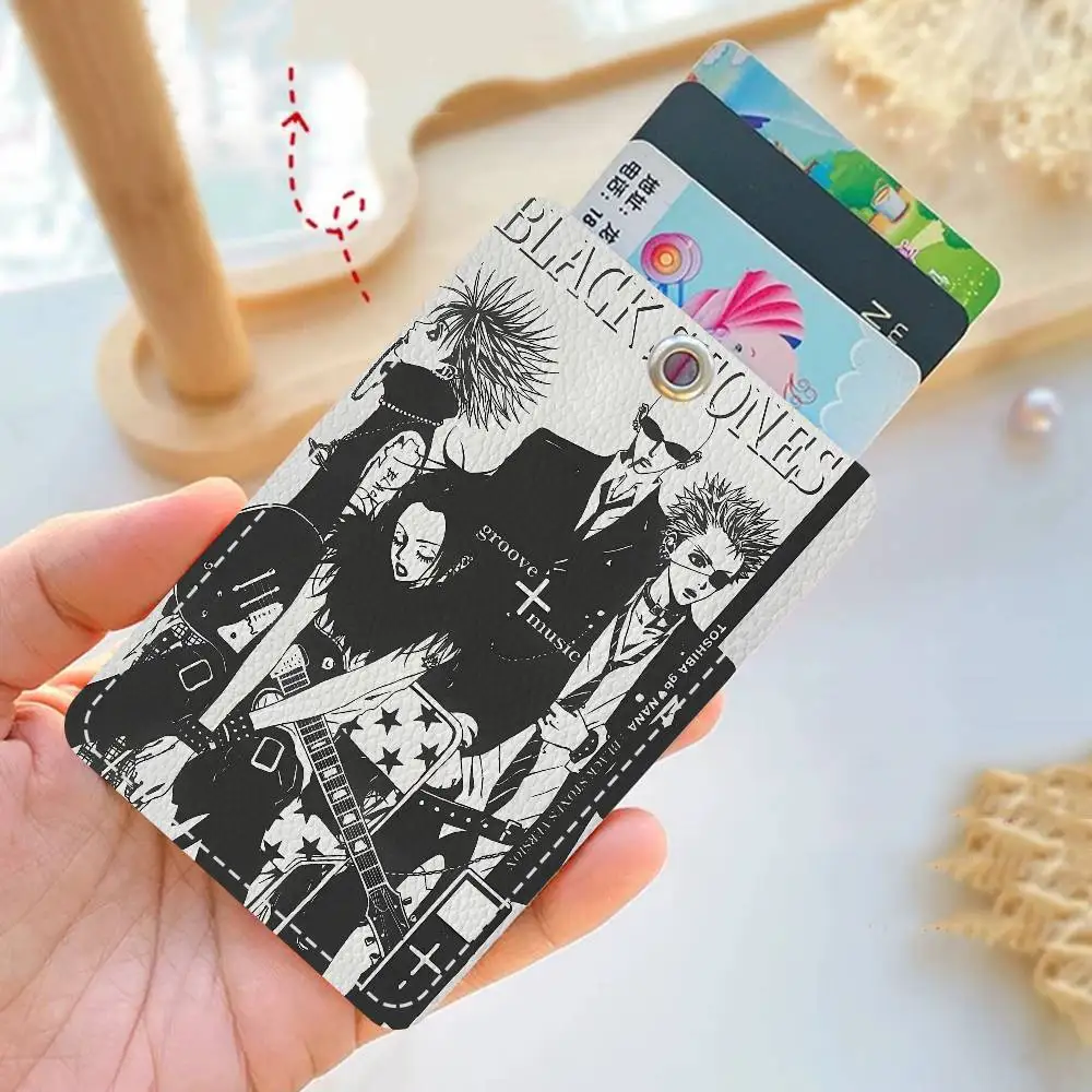 حامل بطاقات سلسلة مفاتيح مستطيلة من نانا، حامل بطاقة ائتمان شارة، حامل بطاقة هوية الطالب، غطاء بطاقات الحافلة #5