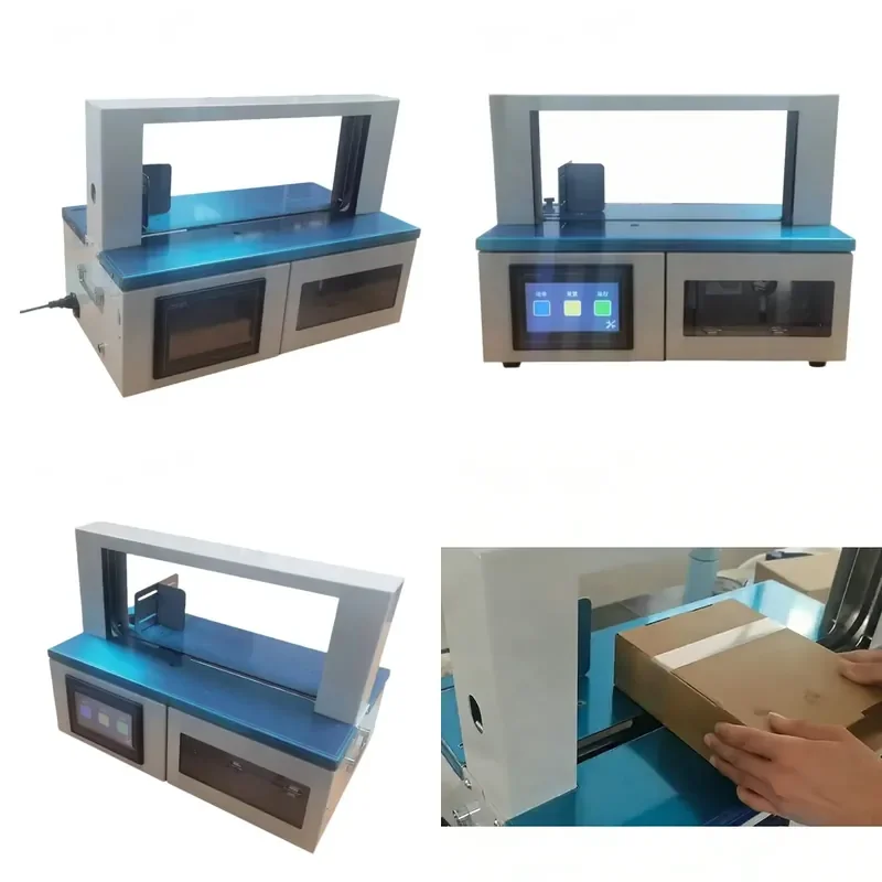 for QK-SD-80 High Efficiency Labor Saving Automatic Binding Machine for Vegetable Agricultural Carton File Binding