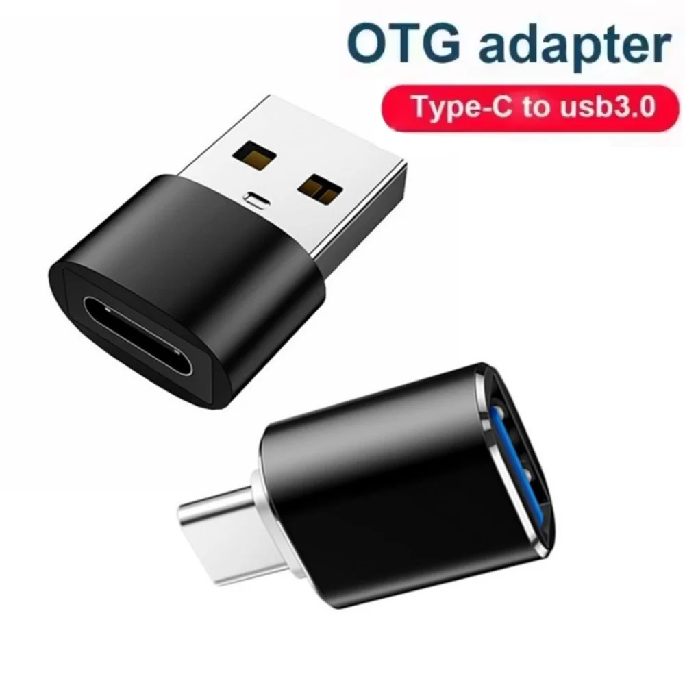 USB 3.0 To Type C Adapter OTG Fast Charging Male to USB Female Adapter USB C To USB Connector For iPhone 16 17 Samsung Adapter