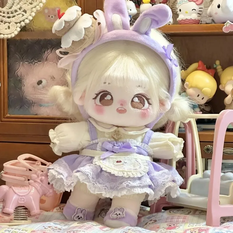 20 centimetri Nessun Attributo Kawaii Dolce Peluche Farcito Corpo della Bambola Con Vestiti Gioco Mostro Vestire Giocattolo Figure Carine Bambole Regalo Cosplay