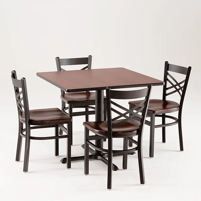 Most Popular Steel Dining Table and Chair Sets Wood Dining Table Designs