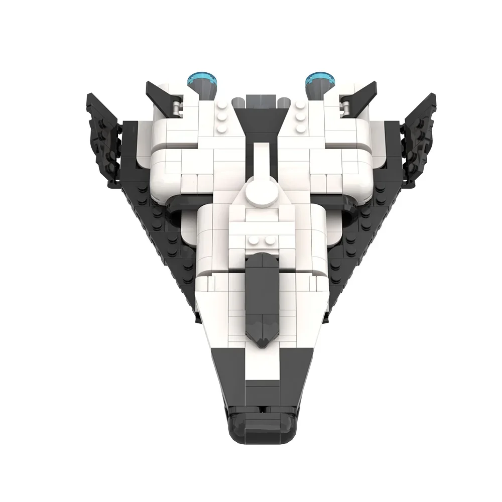 MOC Spazio CF2 Volo senza colpo Building Blocks Modello Nova combattenti Aerei Mattoni Giocattolo assemblato fai da te per il regalo dei bambini