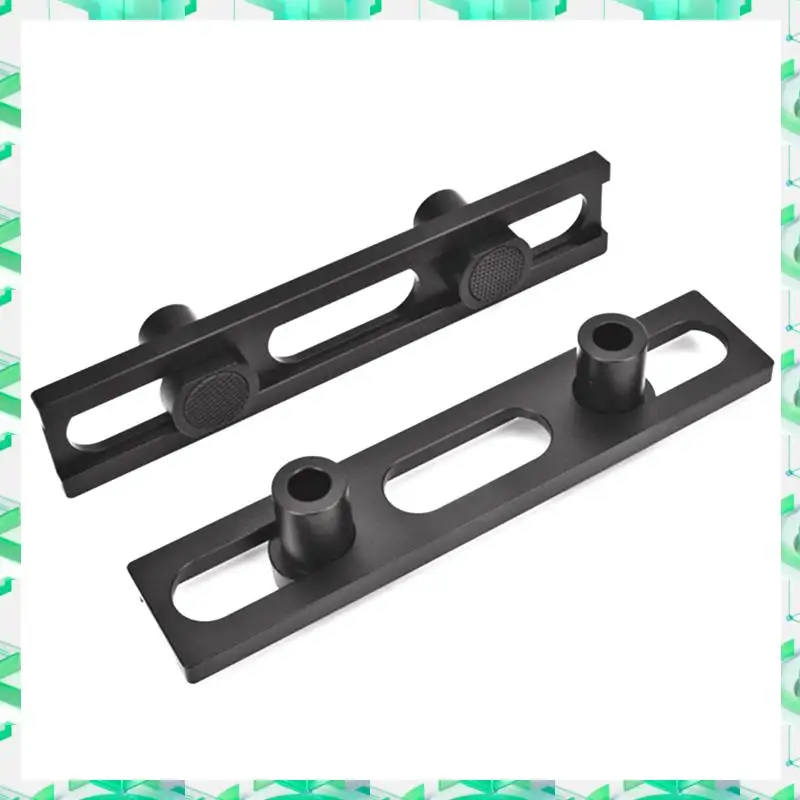 

FIZP Woodworking Table Hole Dowel Self Centering Doweling Jig Dowel Drill Guide Bushings Set Wood Dowel Jig Kit Black Durable 20