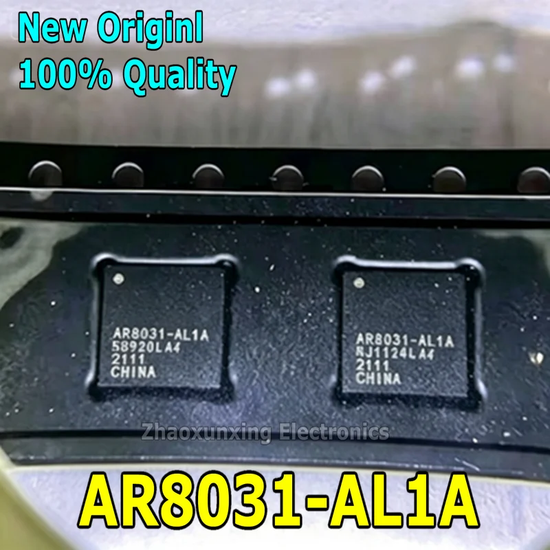 5~10PCS   New  AR8031-AL1A  AR8031  QFN-48 Ethernet Transceiver Chip