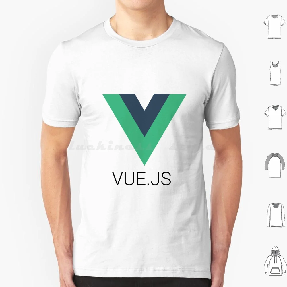 Camiseta con Logo de Vue, talla grande, 100% algodón, Vue Js Javascript, marco de escritura Java, gráfico, programación de ordenador, desarrollador, aplicación Pc