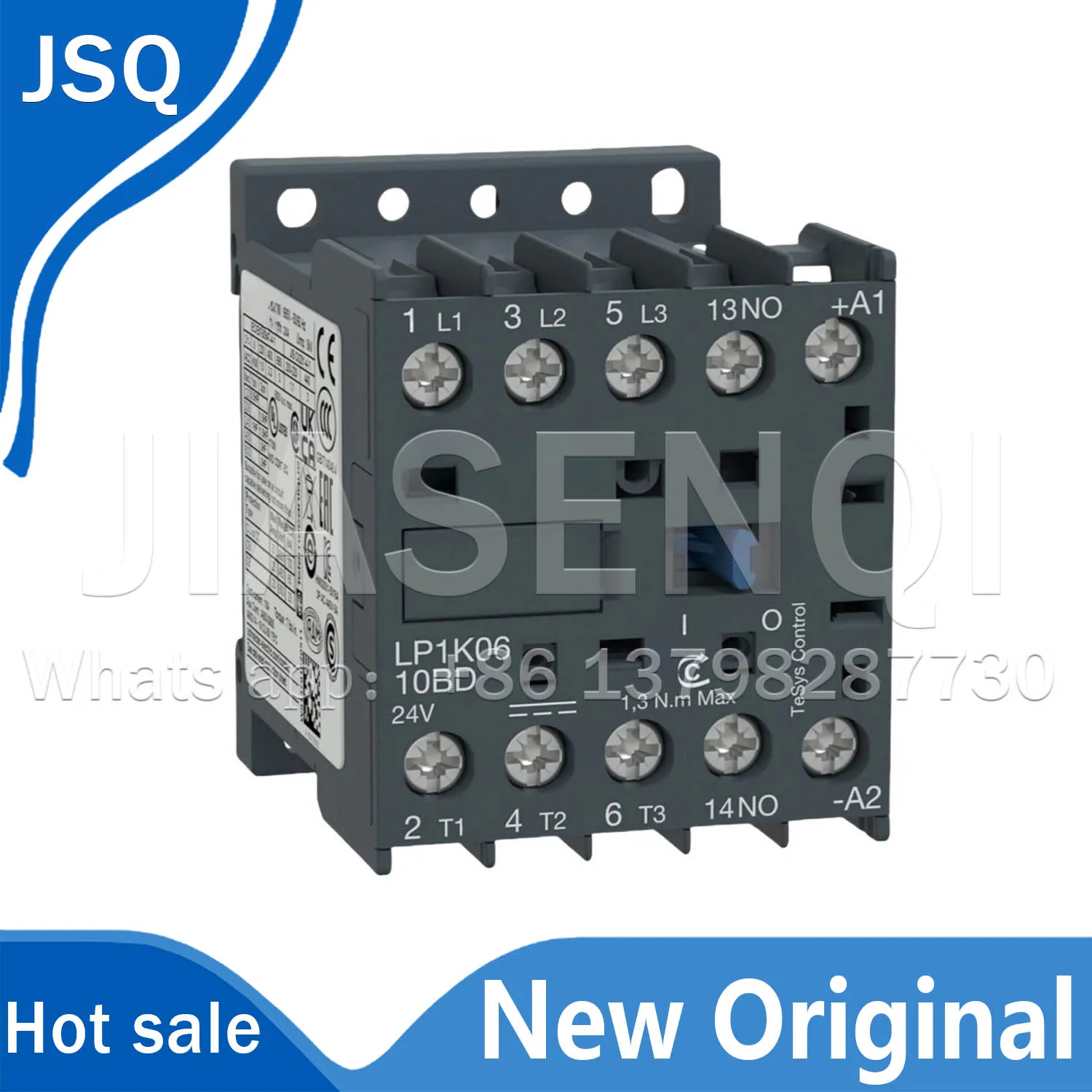 New original DC Contactor LP1K0610BD DC24V LP1K0610ED DC48V LP1K0610FD DC110V LP1K0610MD DC220V LP1K0601BD DC24V