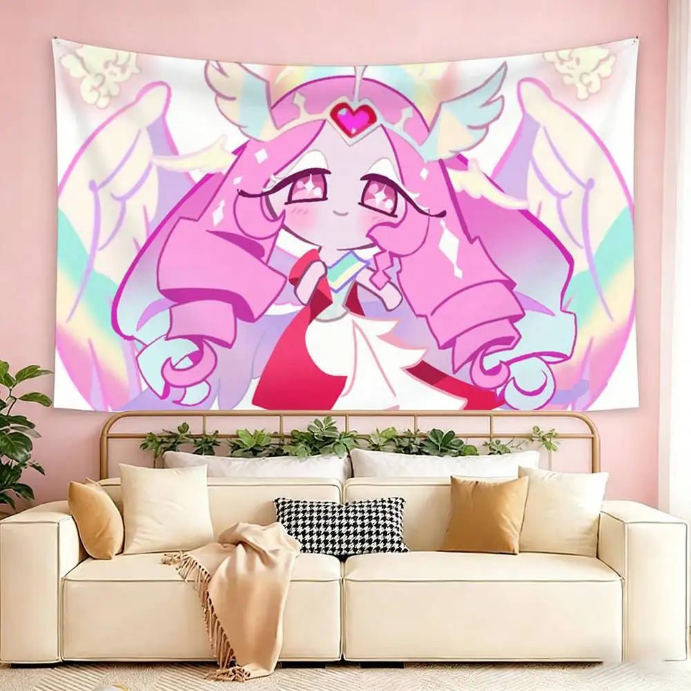 Run Kingdom Eternal Sugar C-Cookie Flags Wall Hanging Tapestry