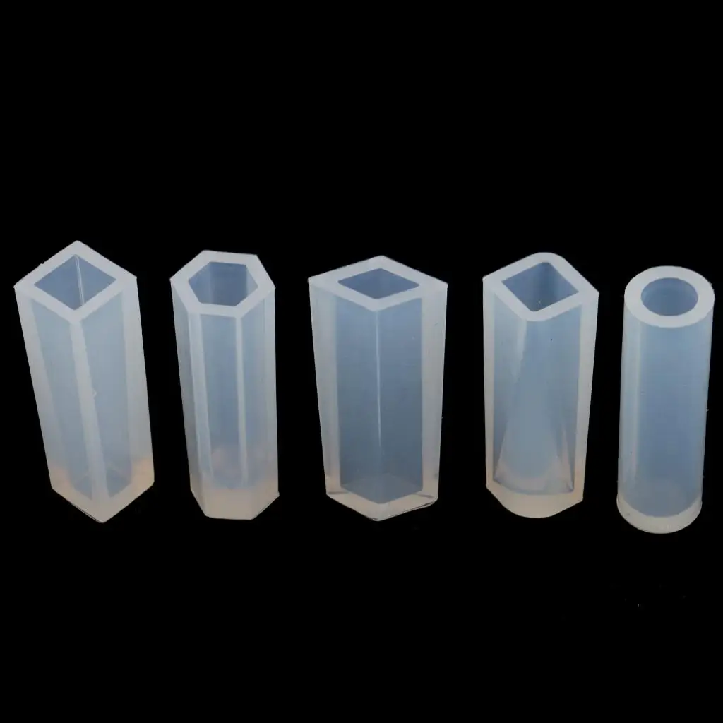 

Resin Molds - Jewelry Making Molds Kit - Set of 5 Silicone Moulds, DIY Pendant