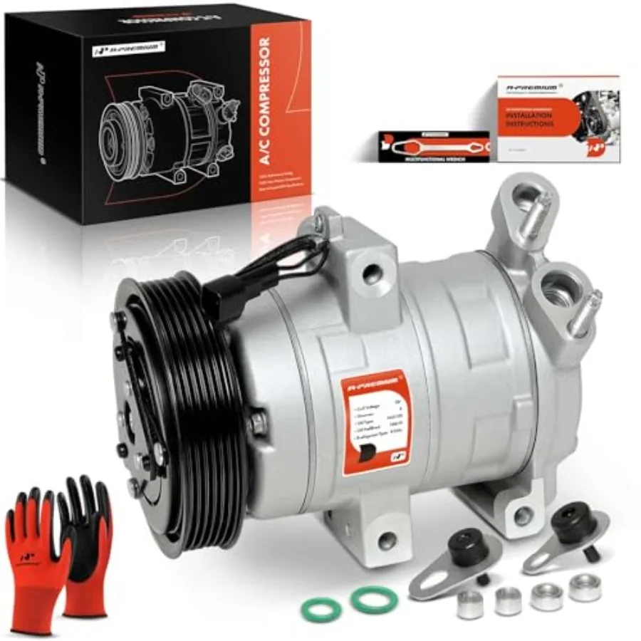 Compresseur de climatiseur AC avec embrayage compatible avec Escape Mazda Tribute Mercury Mariner