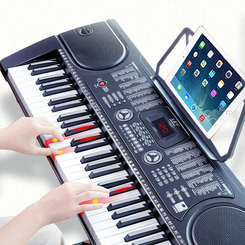 Adults Music Keyboard Professional Piano Children Electronic Piano Synthes Small Flexible Teclado Controlador Musical Instrument