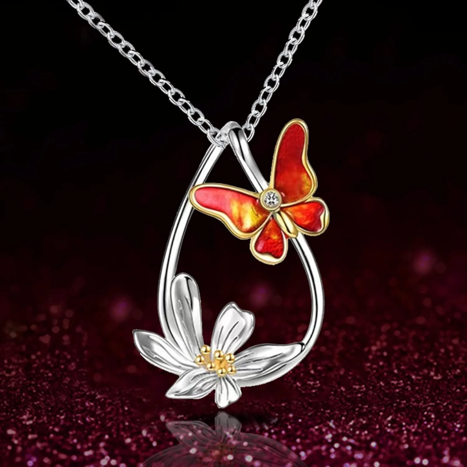 Sophisticated and Exquisite High-Quality Tfit Necklace - A Stunning Symbol of Surprise Love for Your Beloved, Showcasing Refined