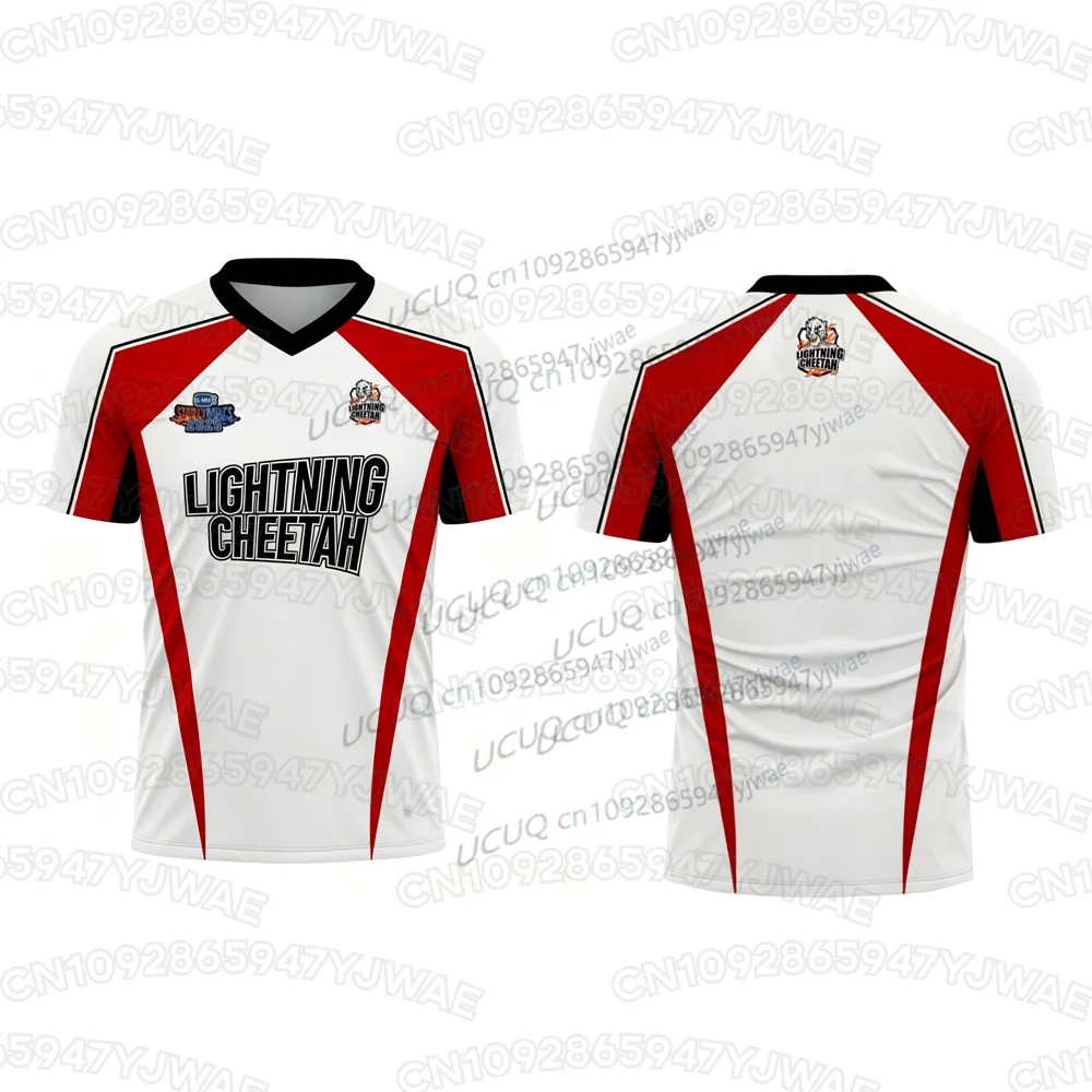 Thailand Gmmtv 2025 Shadow Eagles Men's Sports Short Sleeve Summer Graphic Tee Plus Size Women's Sport T-Shirt Tops