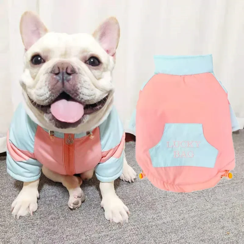 French Bulldog Clothes Winter Pug Dog Coat Jacket West Highland White Terrier Dog Clothing Schnauzer Shiba Inu costume outfit