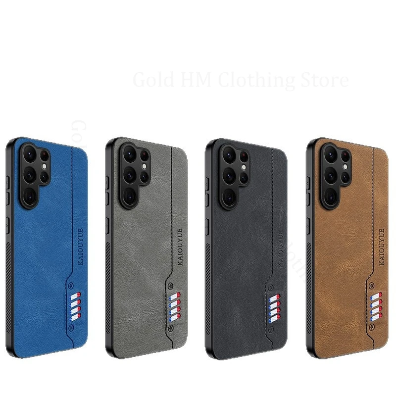 نابا نمط الجلود غطاء الهاتف لسامسونج S25 FE S25 الترا لينة الإطار للصدمات جراب هاتف لسامسونج S25 حافة A06 A56 A55