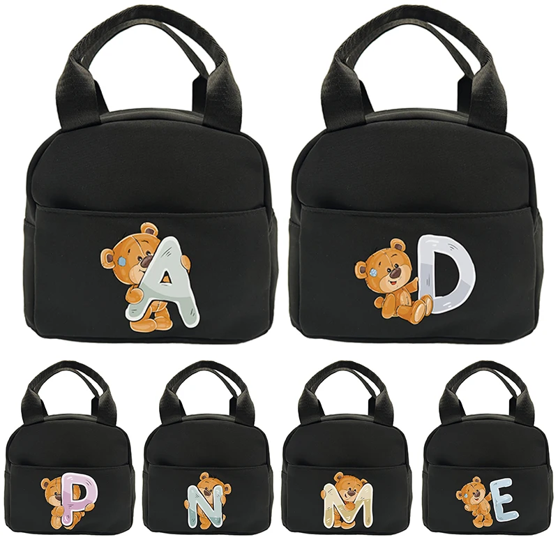 

26 English Letters Children's Lunch Bag Primary School Lunch Box Bag Children's Best Gift Cartoon Mochila Best Gift for Children