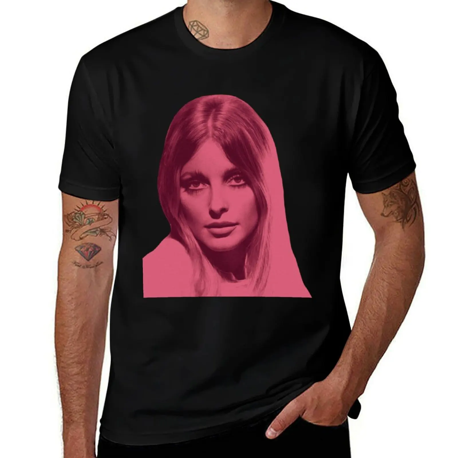 Sharon Tate T-Shirt aesthetic clothes summer top new edition mens t shirt