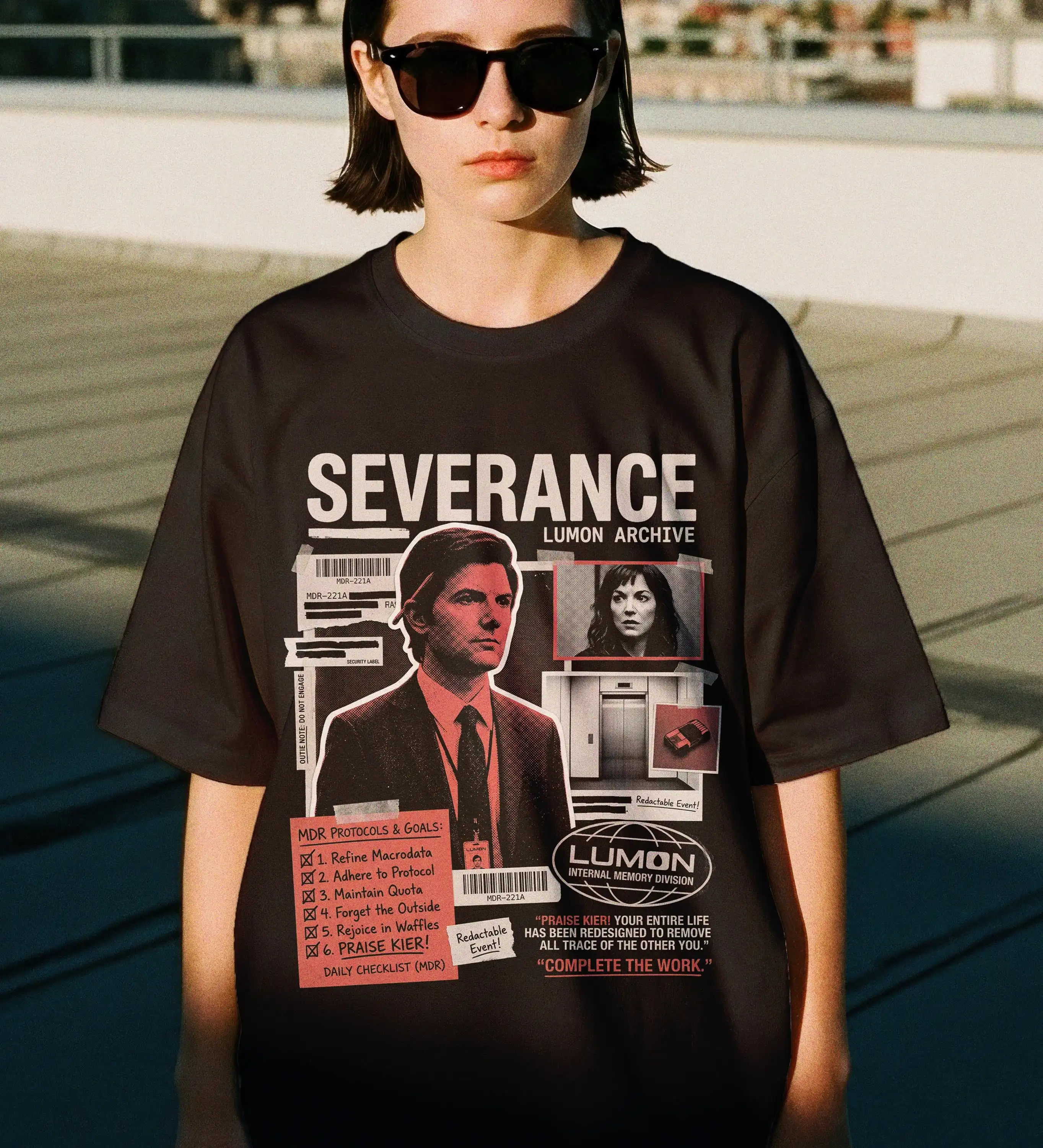 Severance Lumon Industries Graphic T-Shirt | Mark Scout MDR Department Fan Apparel