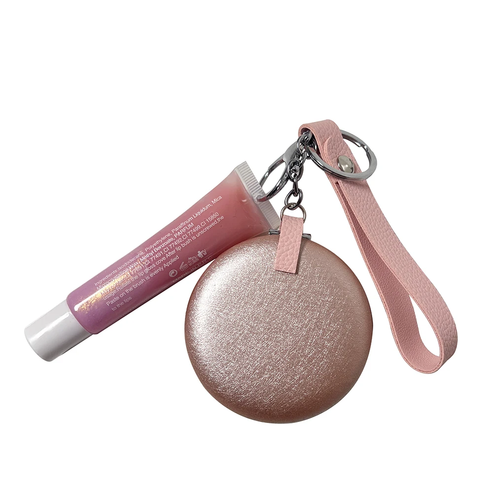 Lip Gloss With Keychain DIY Kit Lip Balm Keychain DIY Supply Bestie Gift for Teen Girl Gift Travel Gift Useful Gift for Her