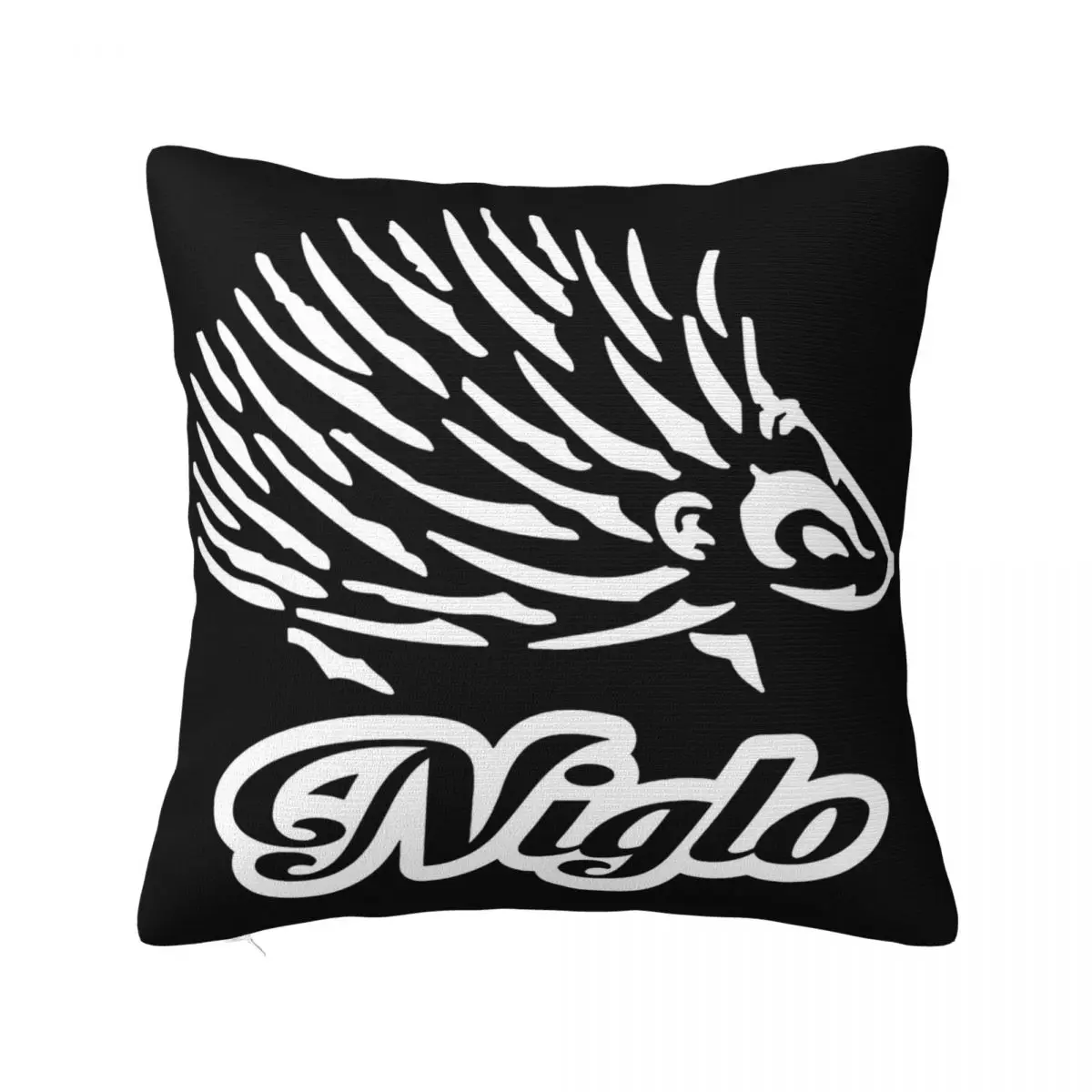 Funda de cojín con cremallera para hombre, funda de almohada personalizable, Herisson Niglo 9 Couleurs